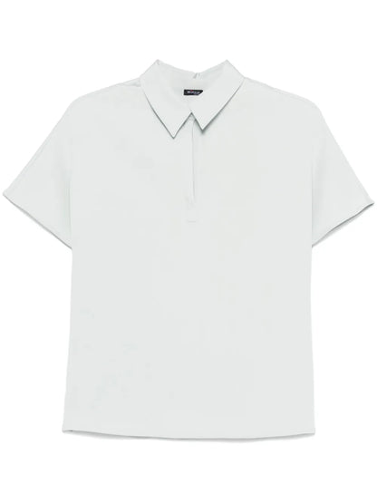 Jersey Polo Top