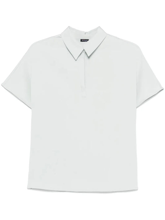 Jersey Polo Top