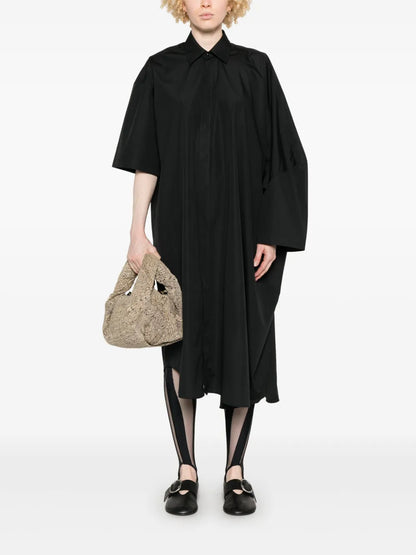 Extended Shirt Midi Dress