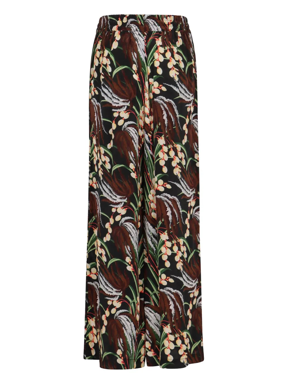 Floral-Print Trousers