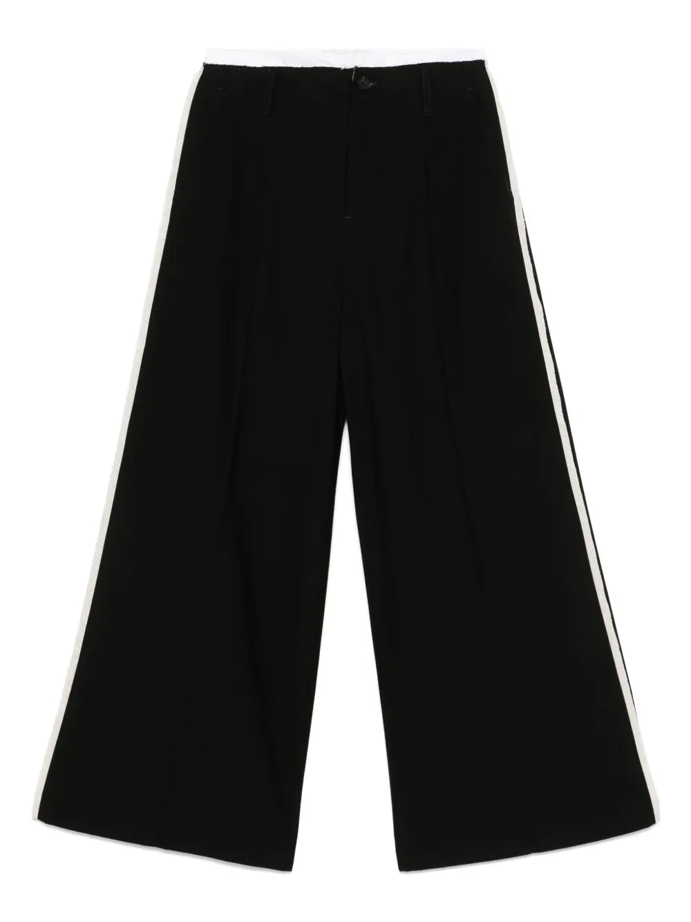 Contrasting-Trim Trousers