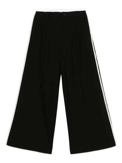 Contrasting-Trim Trousers