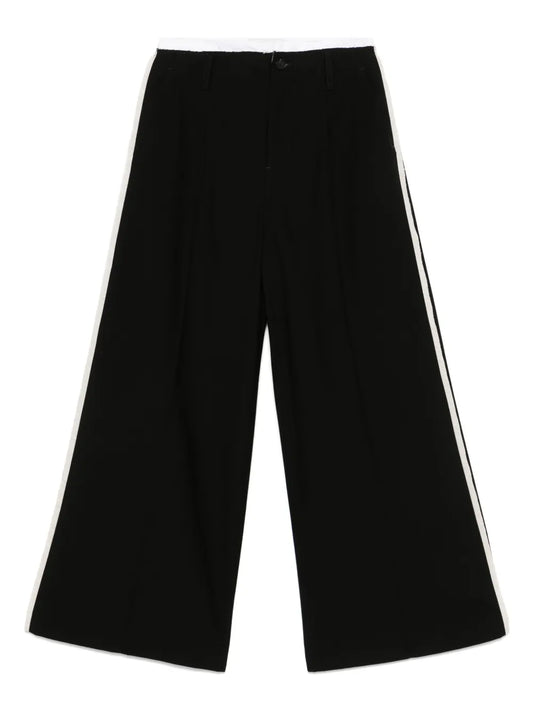 Contrasting-Trim Trousers