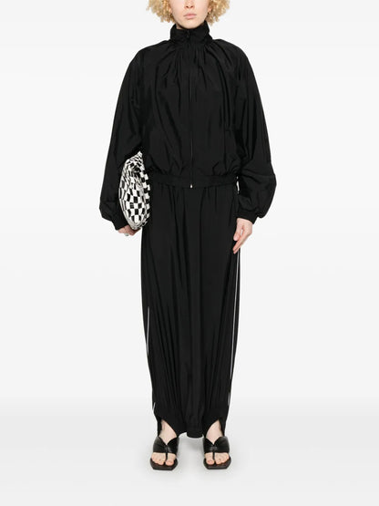 Gathered-Neck Jacket