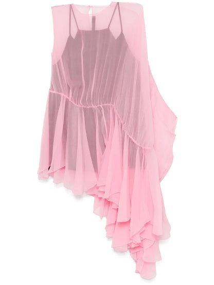 Extended Ruffle Top