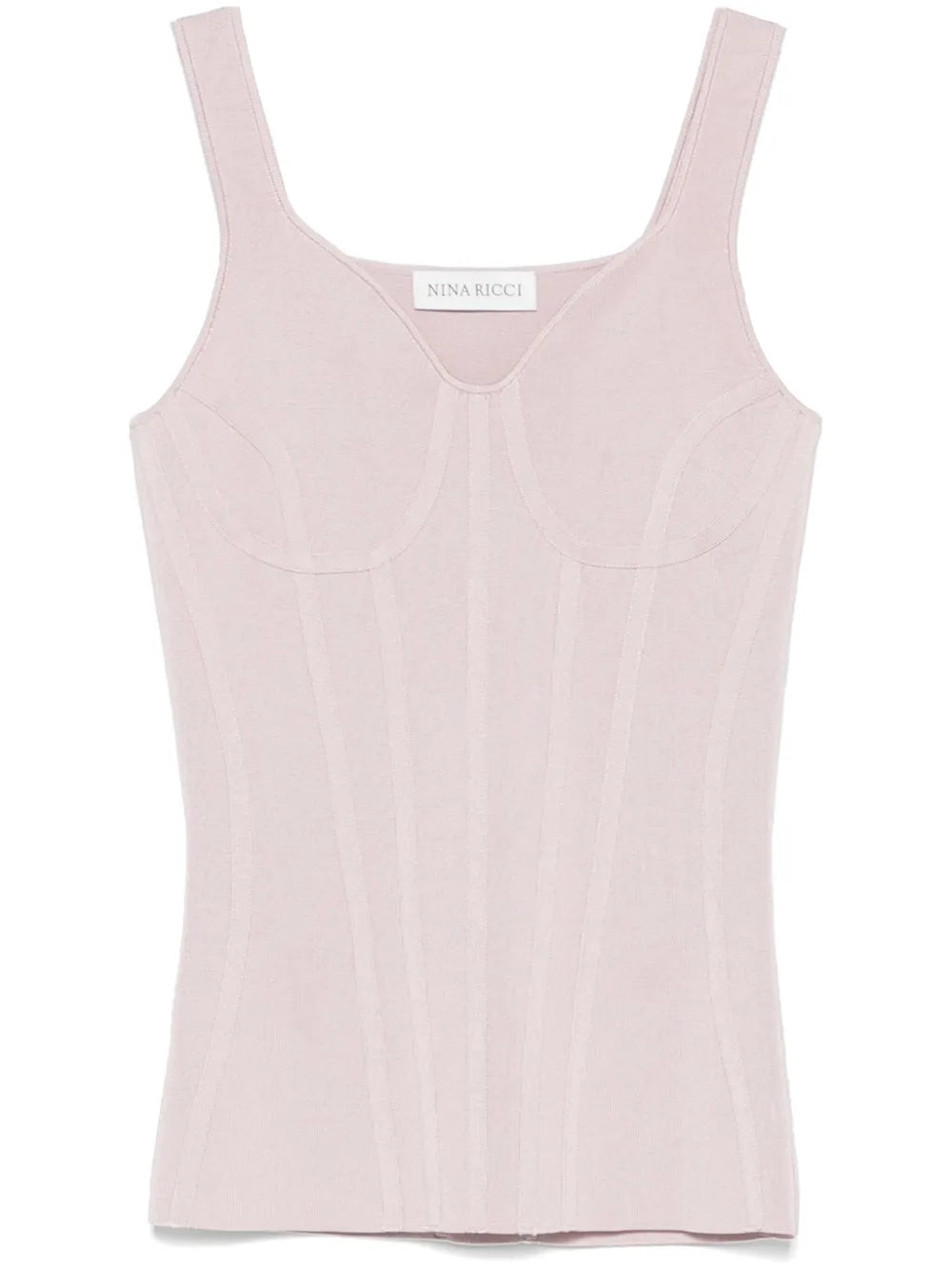 Panelled Tank Top