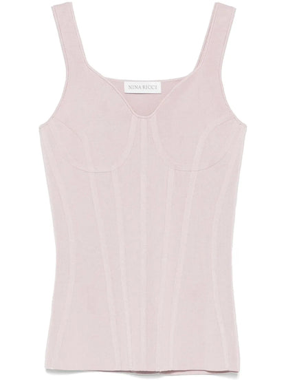 Panelled Tank Top