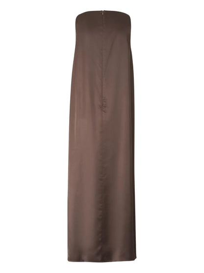 Satin Maxi Dress