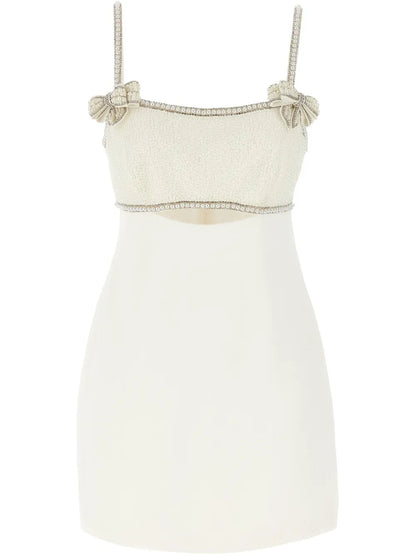 Rhinestone-Embellished Dress