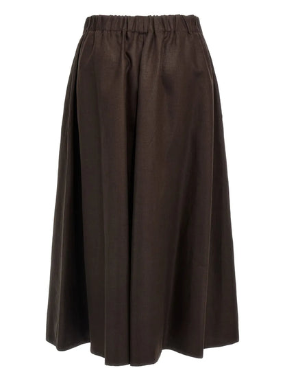 Linen Maxi Skirt