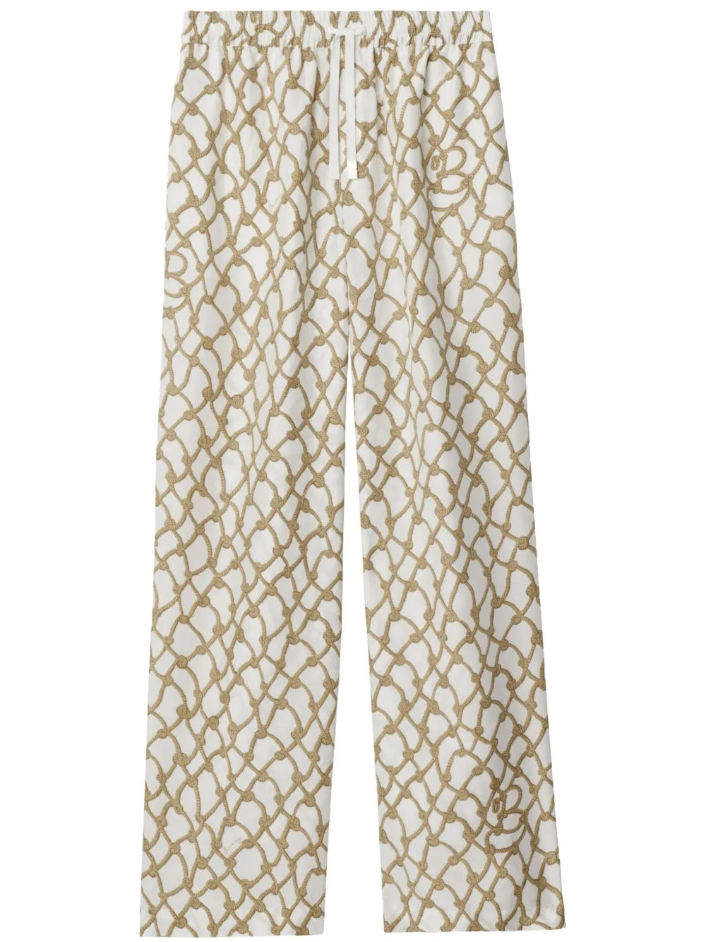Knot-Print Trousers