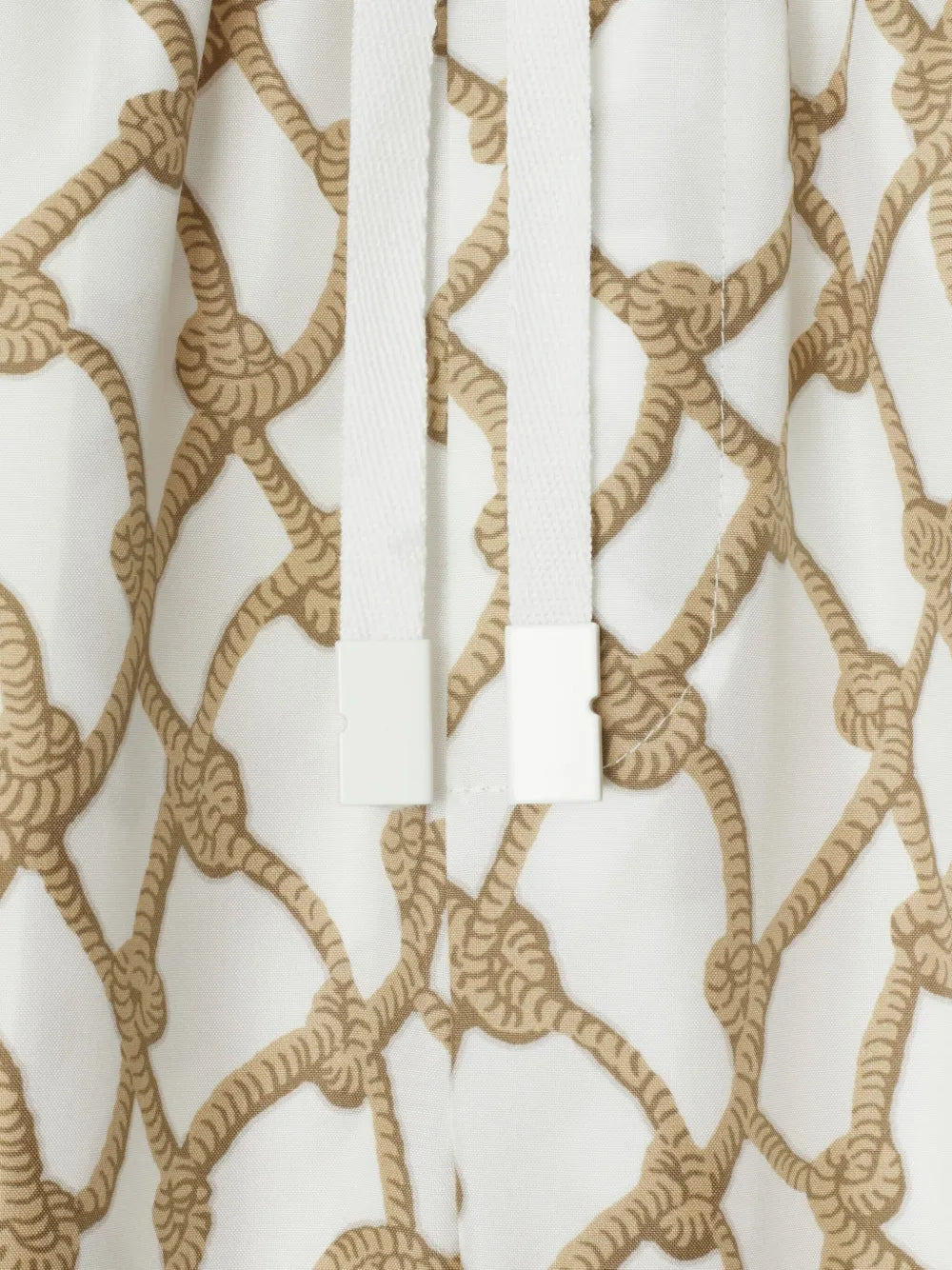 Knot-Print Trousers