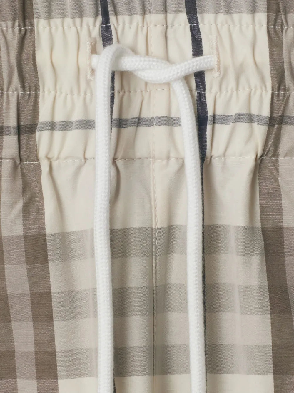 Check Cotton Shorts