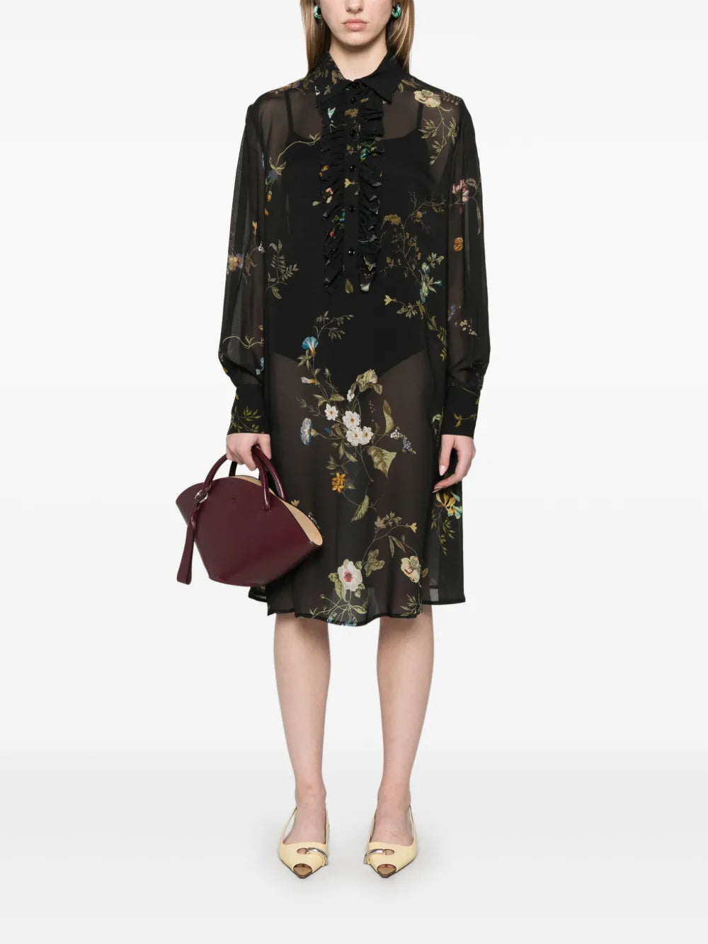 Floral Midi Dress