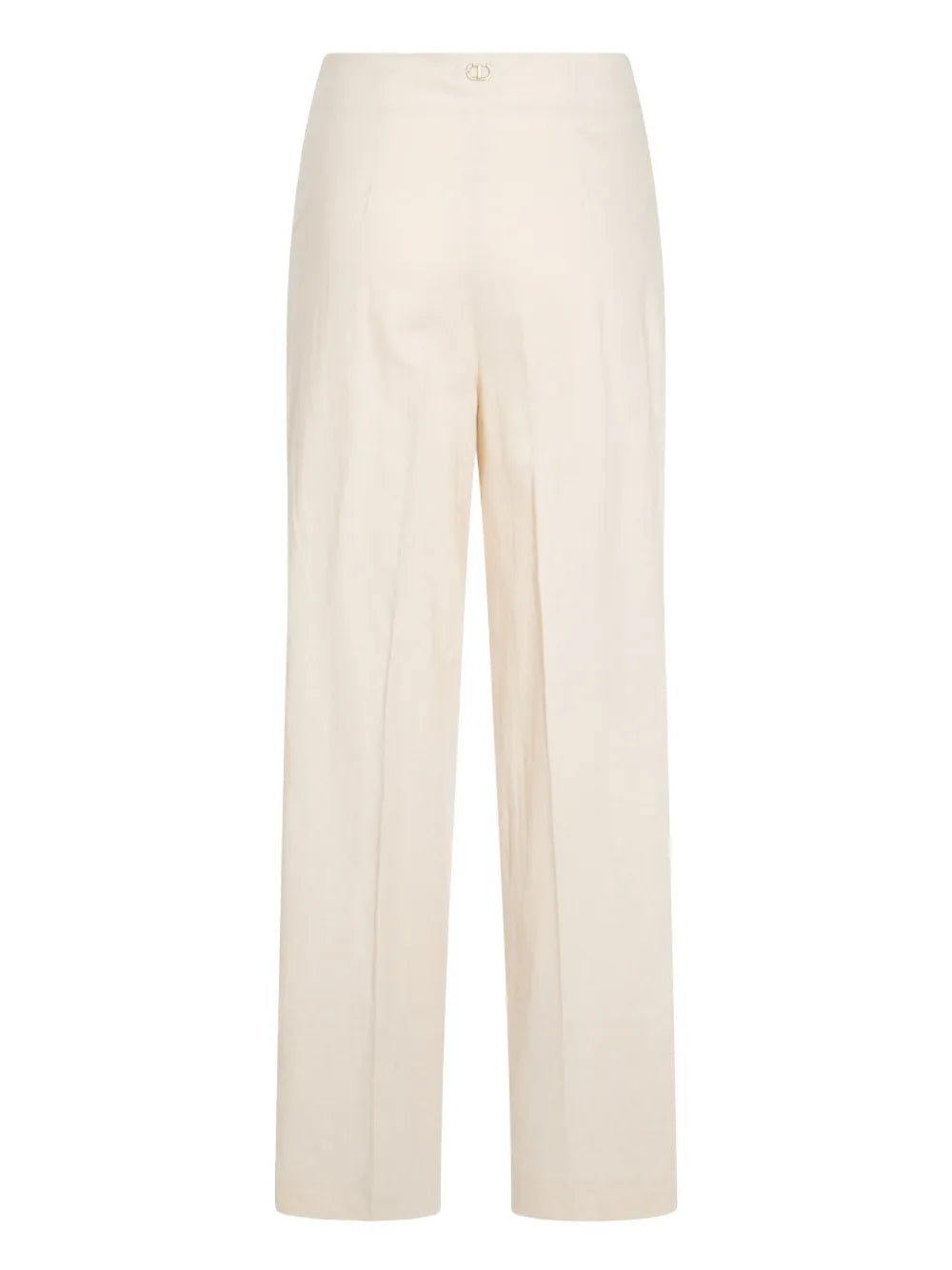 Linen-Blend Trousers