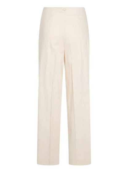 Linen-Blend Trousers