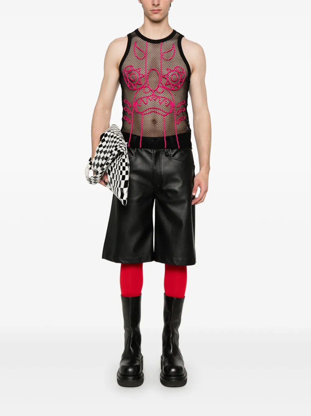 Graphic Net Top
