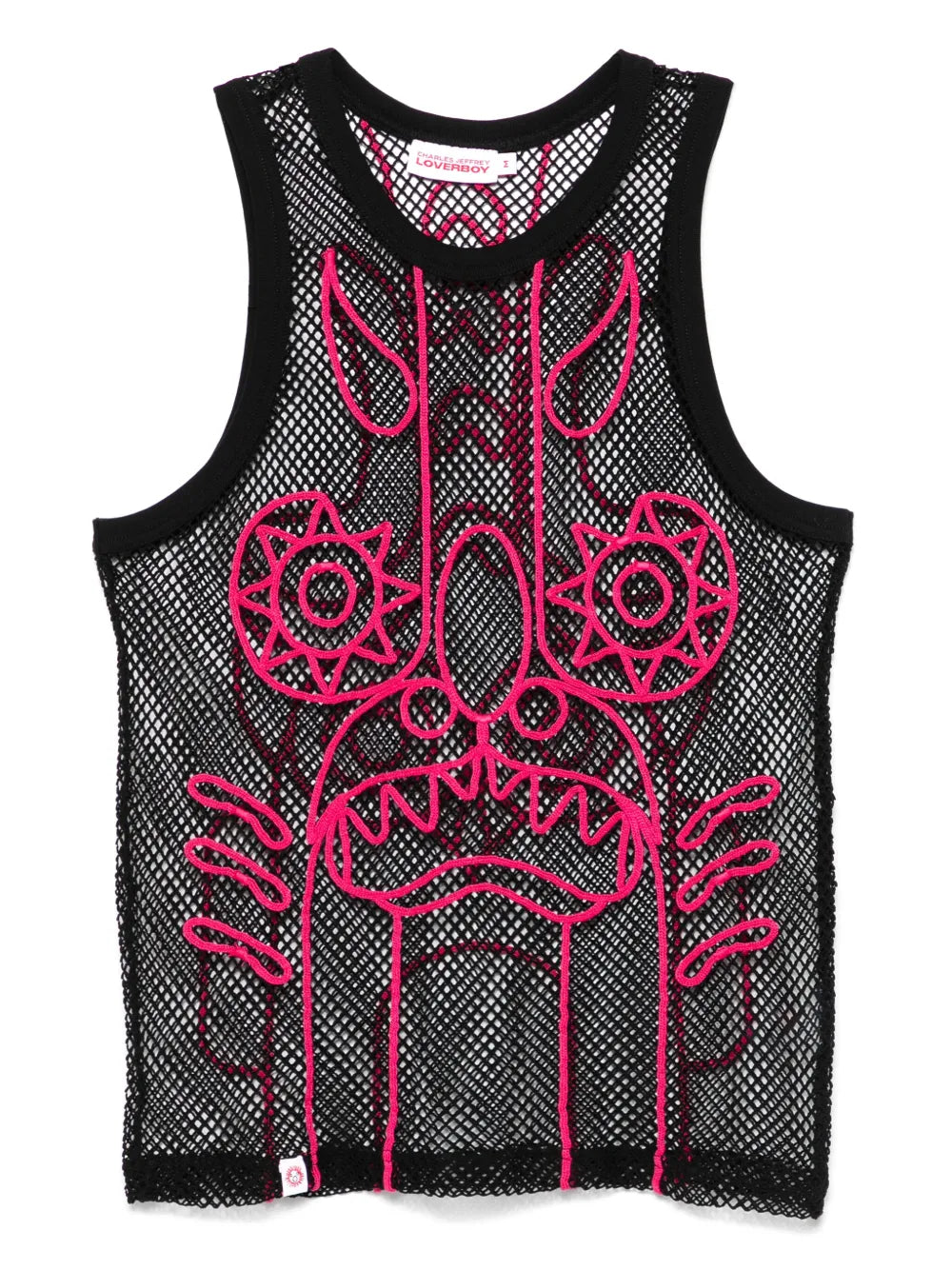 Graphic Net Top