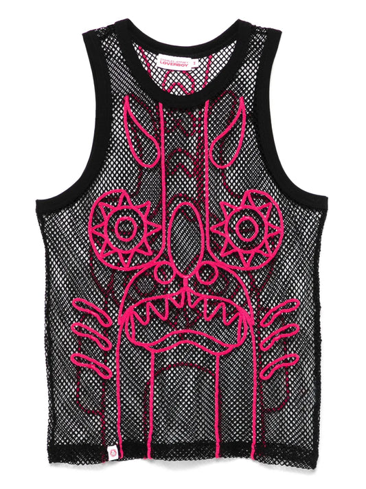 Graphic Net Top