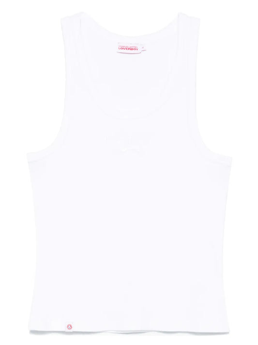 Logo-Embroidered Tank Top