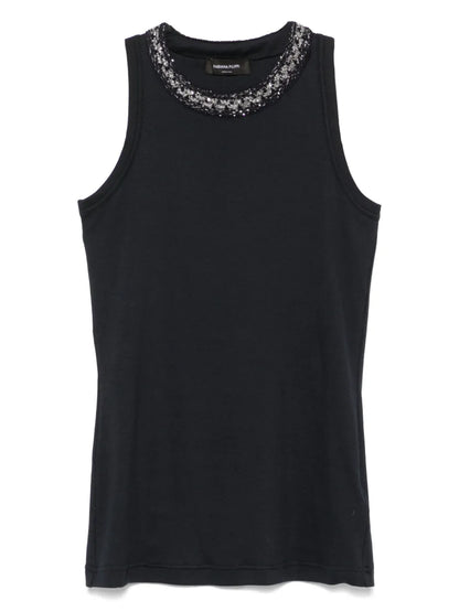 Sequin-Embellished Top