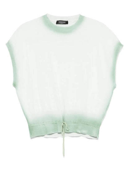 Gradient-Detail Vest