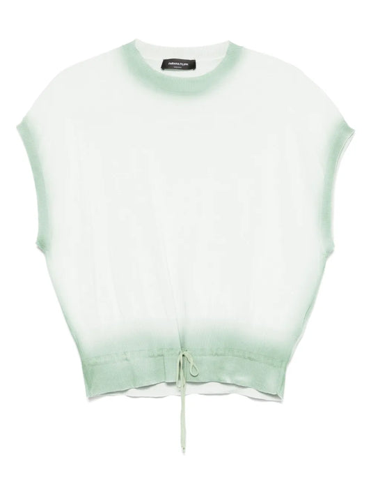 Gradient-Detail Vest