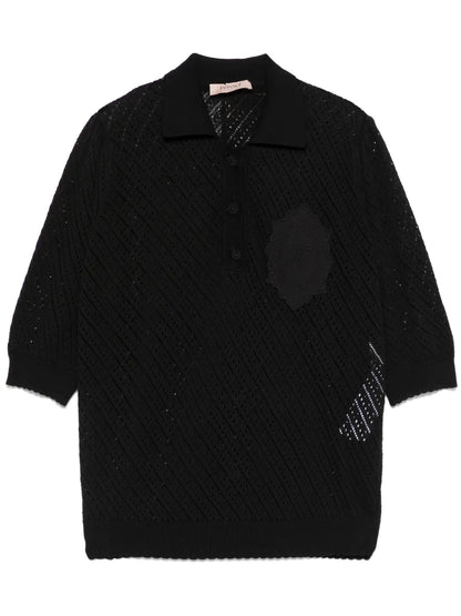 Logo-Patch Polo Top