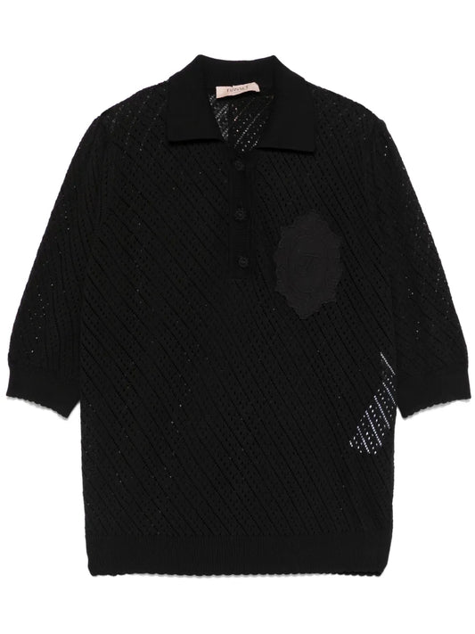 Logo-Patch Polo Top