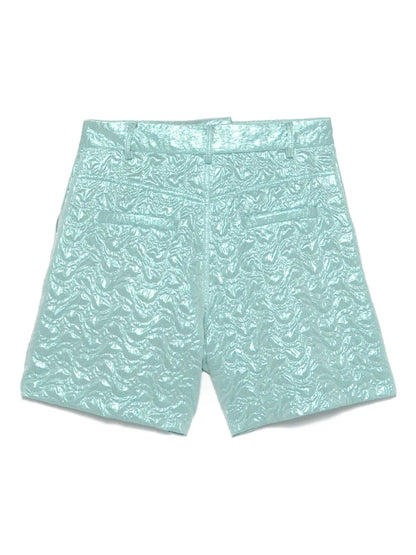 Lamé-Effect Shorts