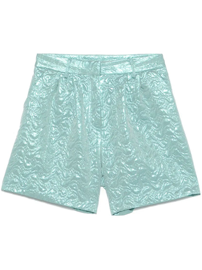 Lamé-Effect Shorts