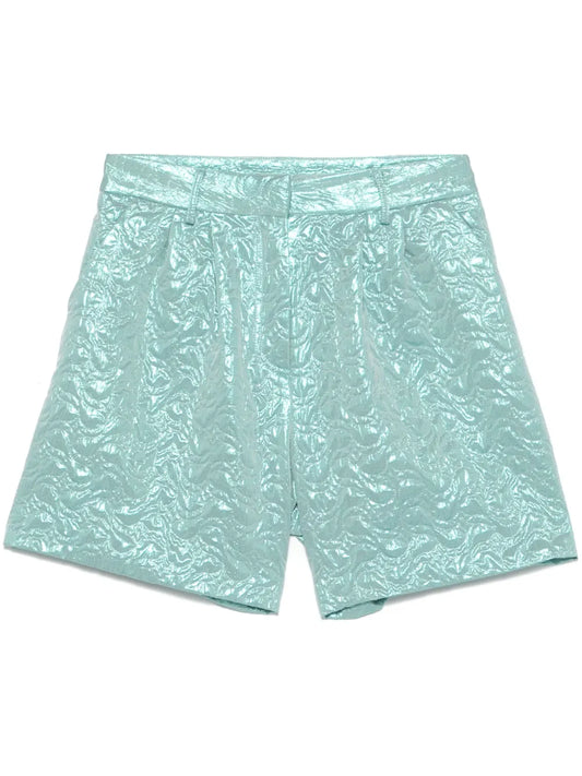 Lamé-Effect Shorts