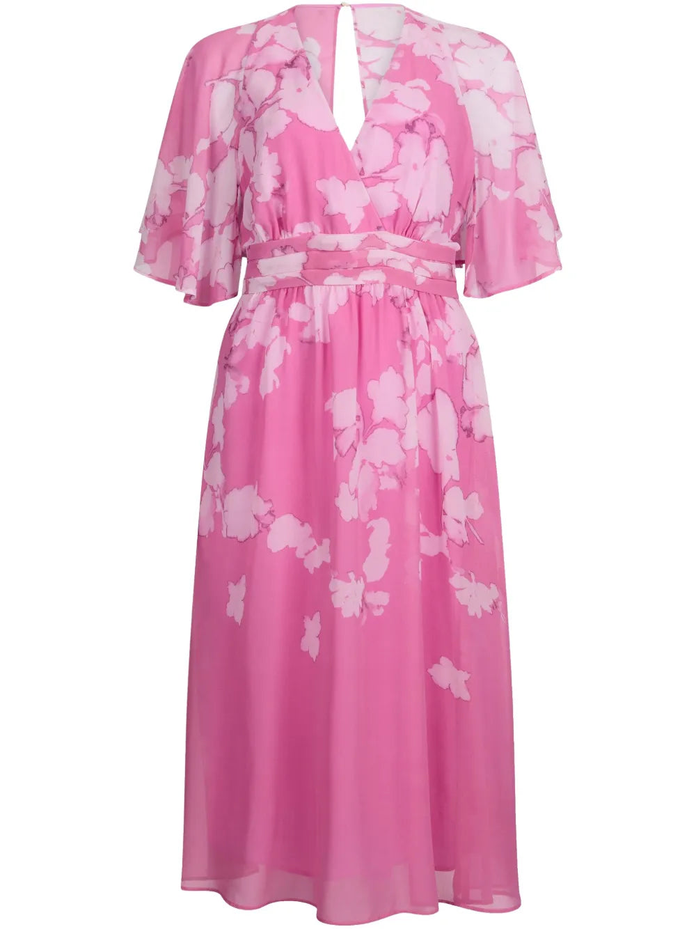 Floral-Print Midi Dress