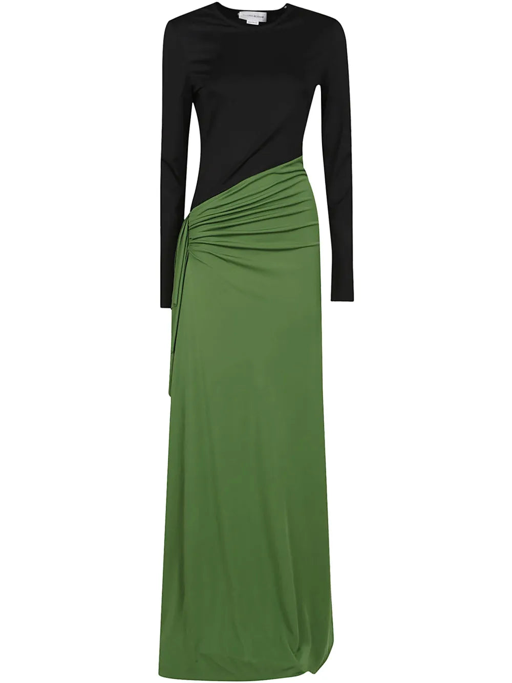 Draped Maxi Dress