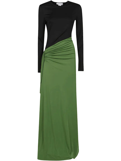 Draped Maxi Dress