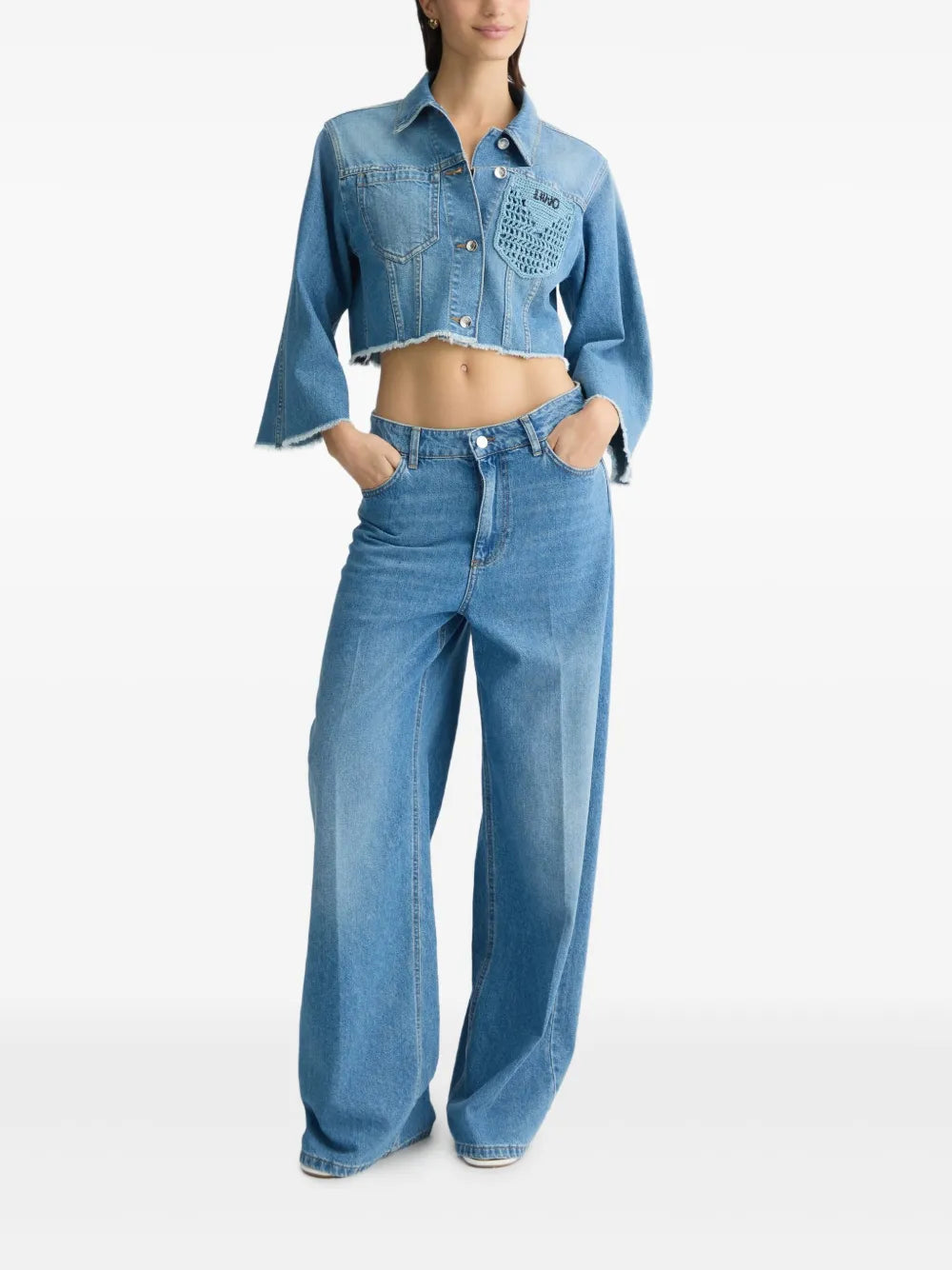 High-Rise Flared Jeans