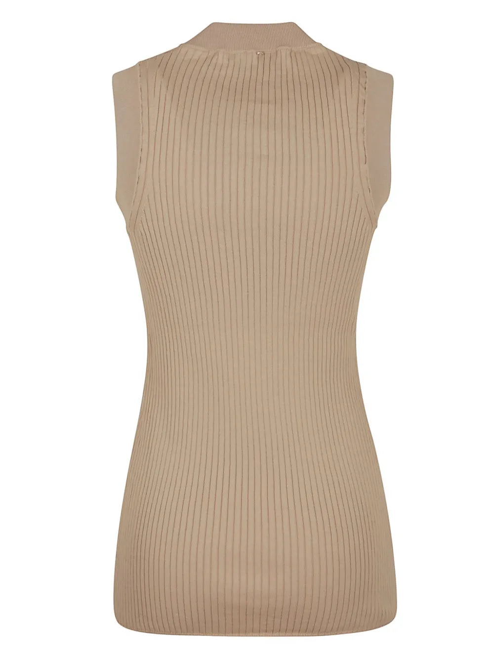 Ribbed Sleeveless Top