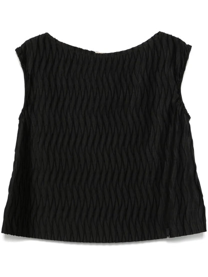 Plissé Top