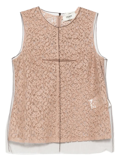 Floral-Lace Top