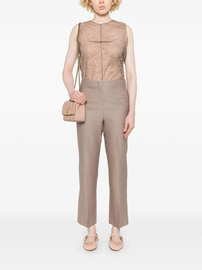 Ff-Jacquard Trousers
