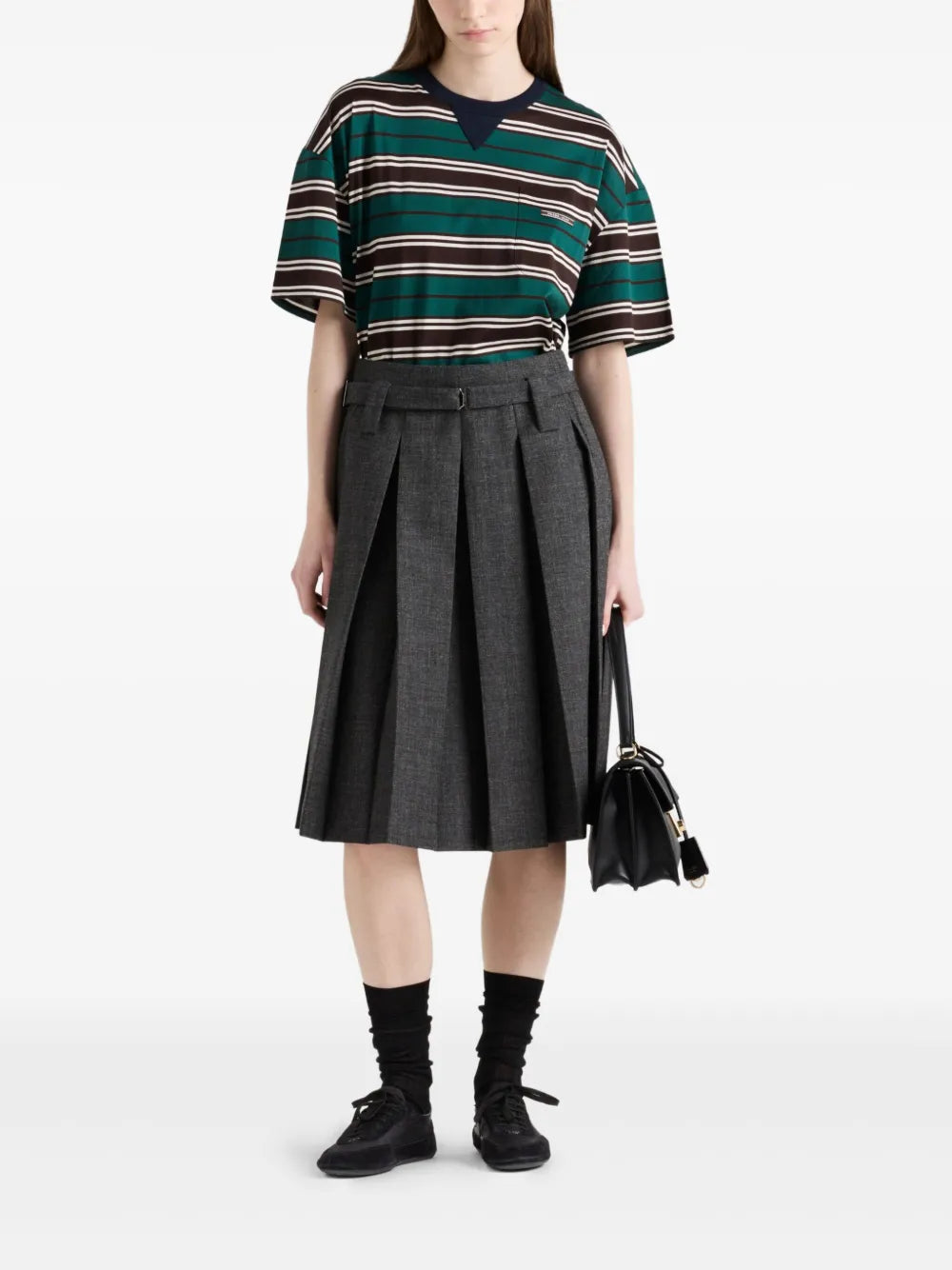 Striped Cotton T-Shirt