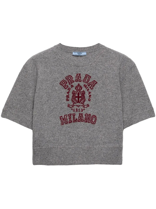 Logo-Intarsia Sweater