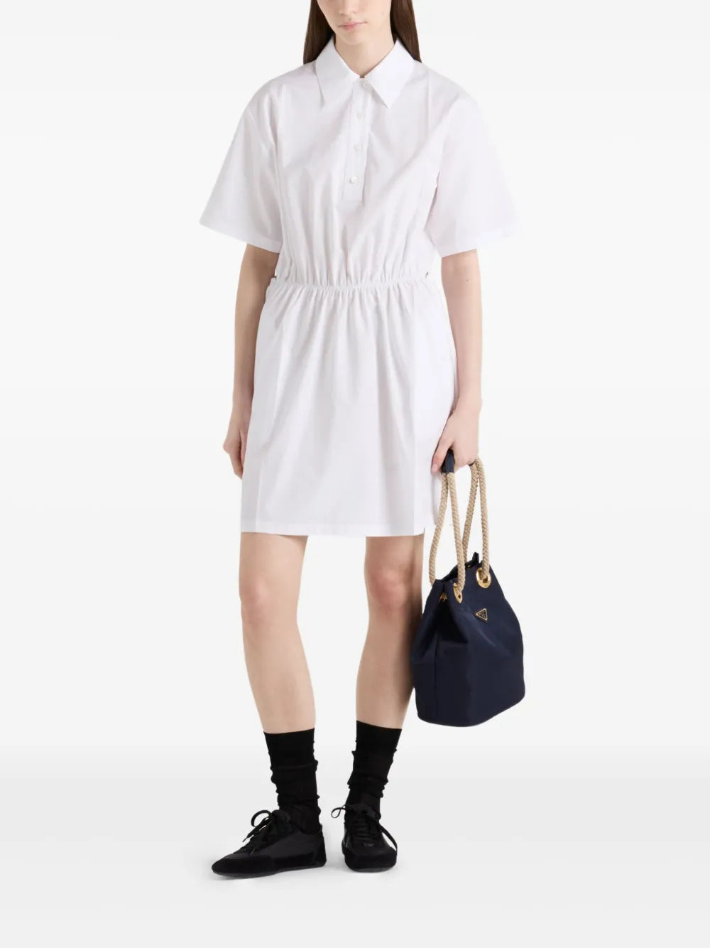 Poplin Mini Dress