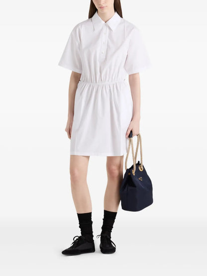 Poplin Mini Dress