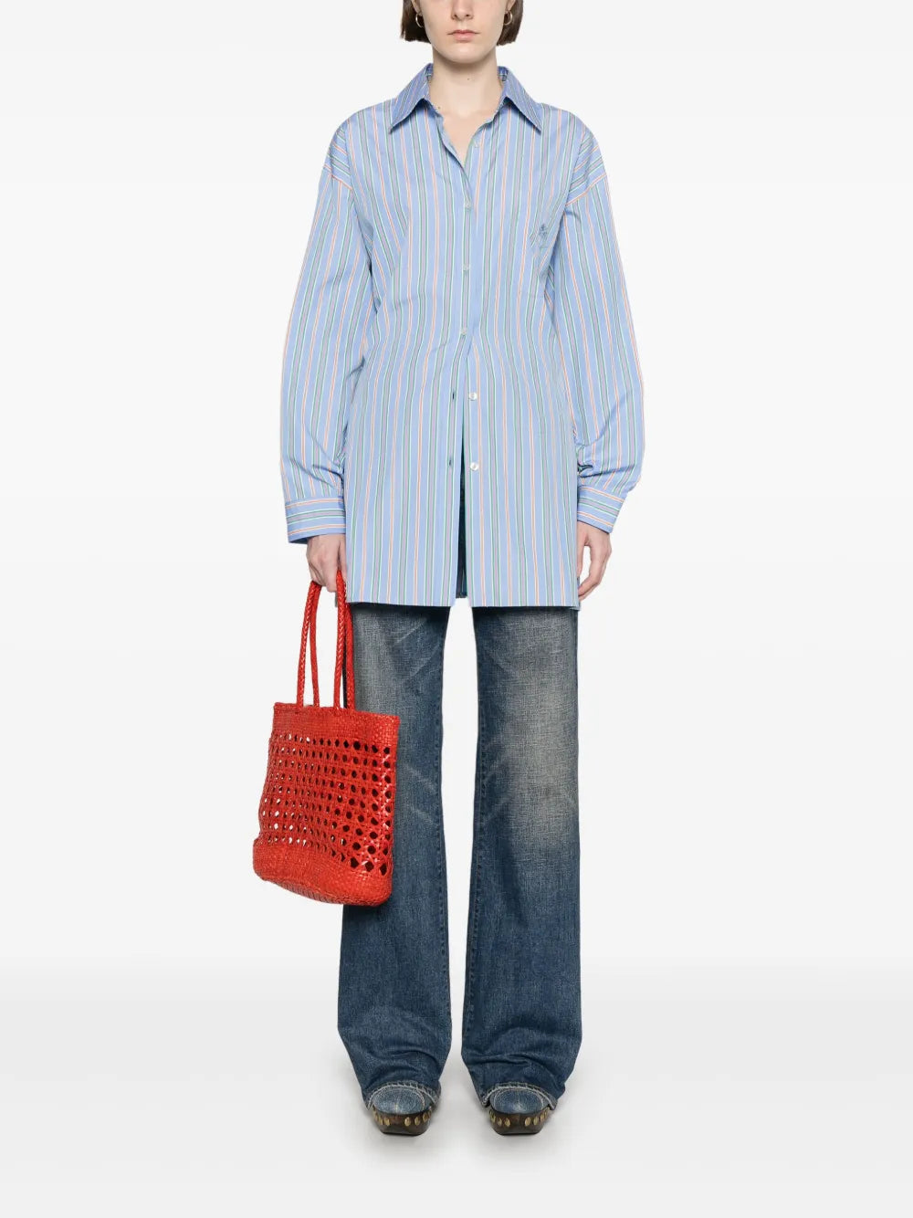 Knot-Detail Shirt