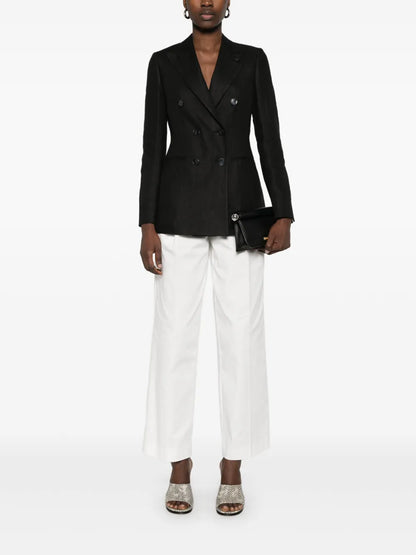 Brooch-Detail Blazer