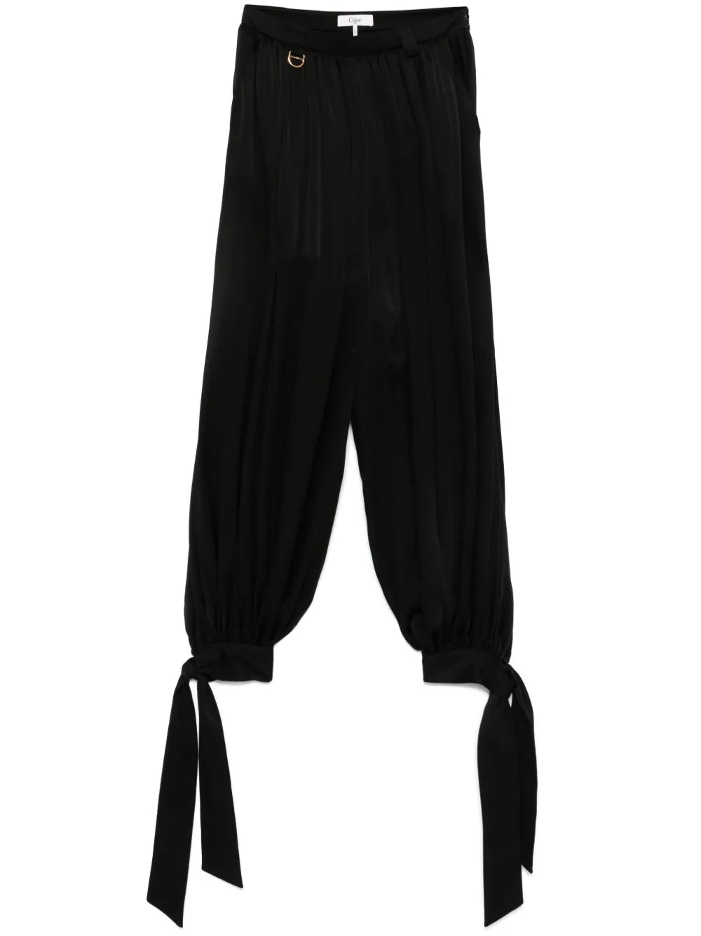 Georgette-Crepe Culottes