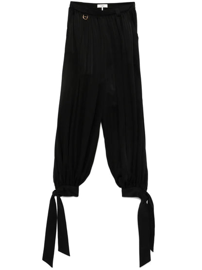 Georgette-Crepe Culottes