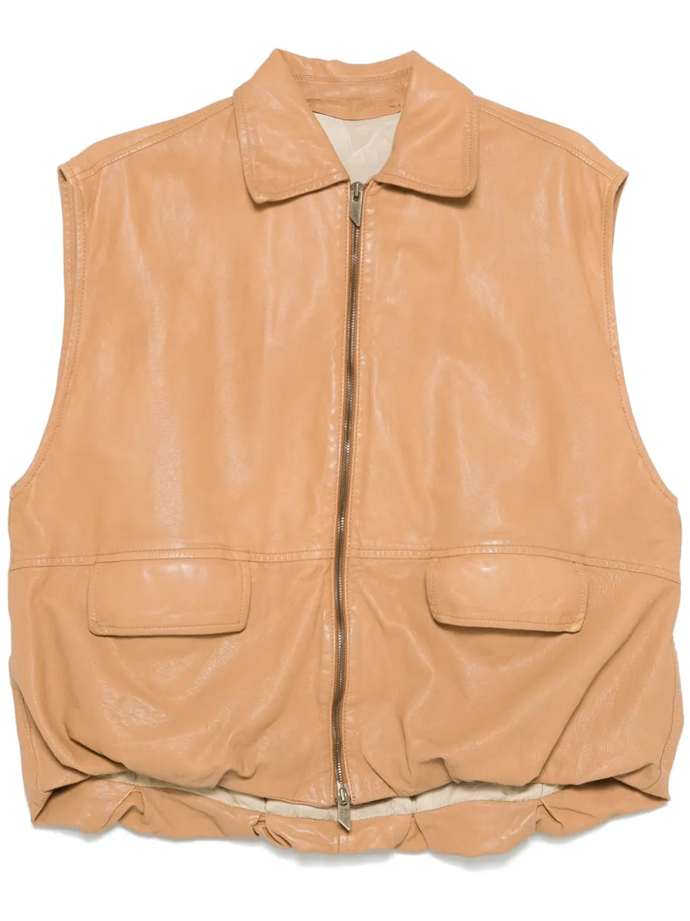 Leather Gilet
