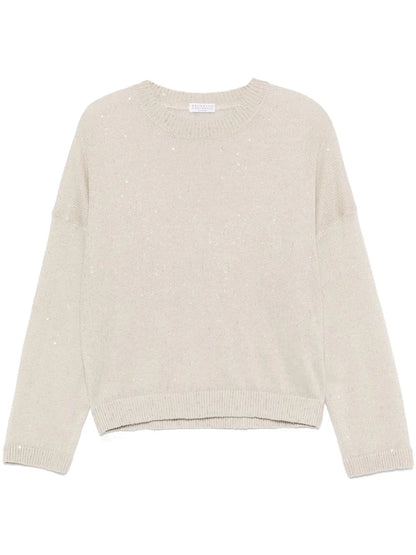 Sequin-Embellished Top